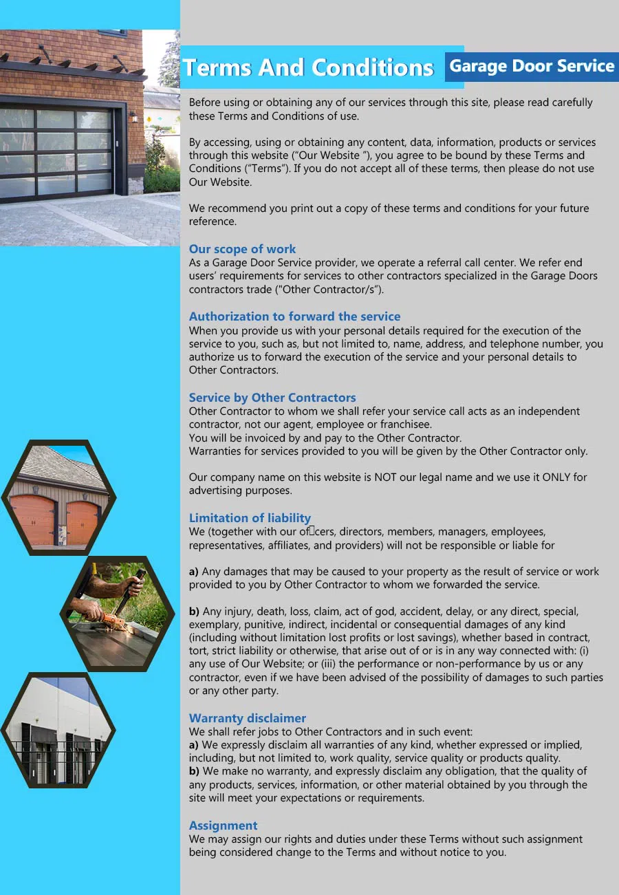 Capitol Garage Doors Cherry Hill, NJ 856-350-5776 - terms4